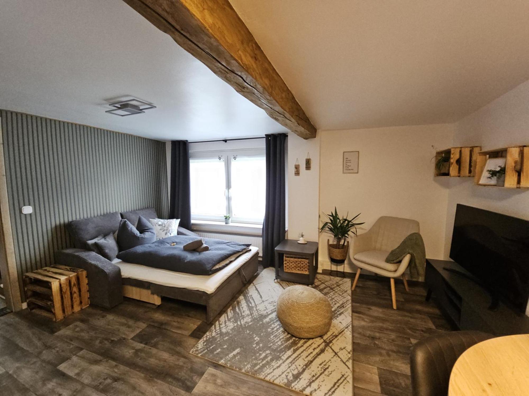Gemuetliche Ferienwohnung Im Westerwald - "Ferienwohnung Grau" Weitefeld エクステリア 写真
